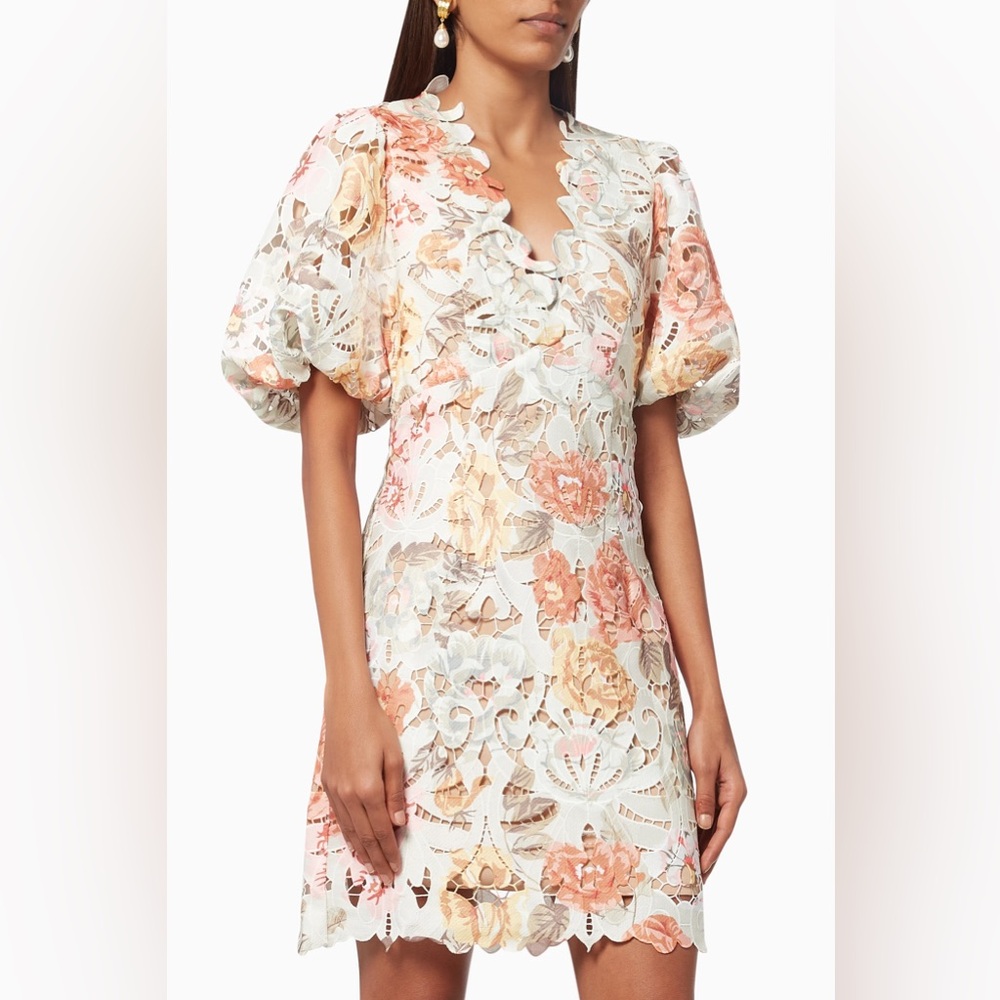 ELLIATT Charlee Dress in Lace - M